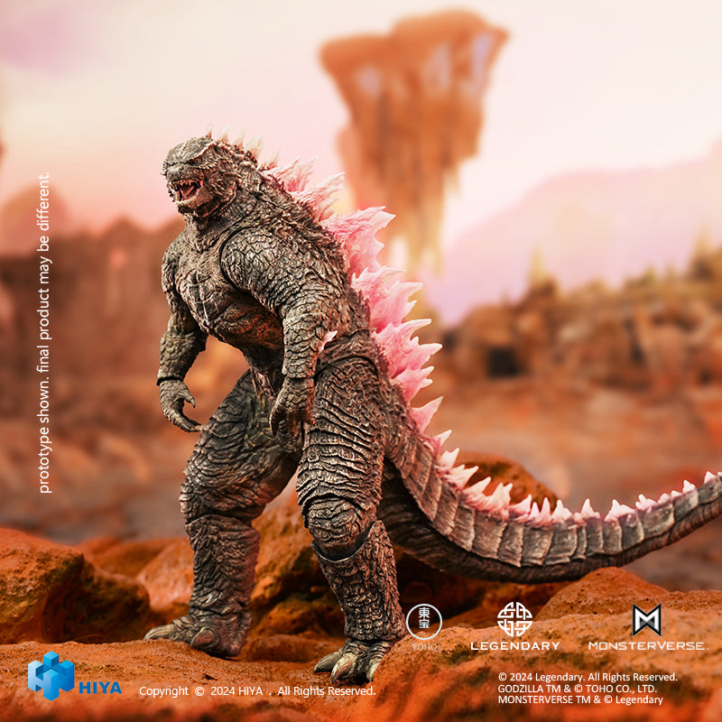 HIYA Exquisite Basic Series  None Scale 7 Inch Godzilla x Kong The New Empire Godzilla Evolved Ver. Action Figure