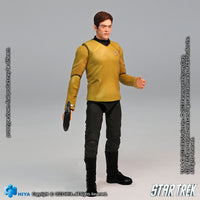 HIYA Exquisite Mini Series 1/18 Scale 4 Inch STAR TREK 2009 Sulu Action Figure