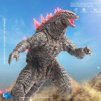 HIYA Exquisite Basic Series None Scale 7 Inch Godzilla x Kong The New Empire Godzilla Heat Ray Godzilla Evolved Ver. Action Figure