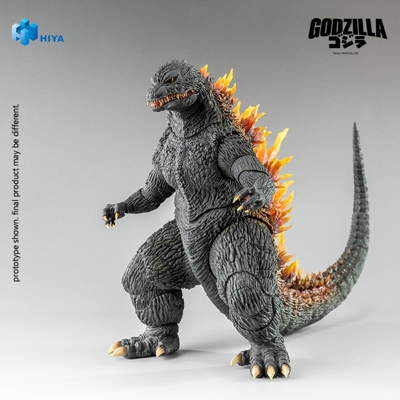 HIYA Exquisite Basic Series  None Scale 7 Inch Godzilla 2000 Heat Ray Godzilla  Action Figure