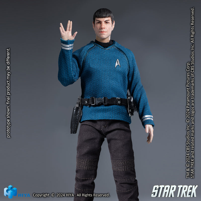 HIYA Exquisite Super Series 1/12 Scale 6 Inch STAR TREK 2009 Spock Action Figure