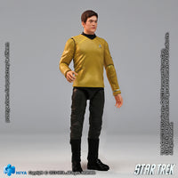 HIYA Exquisite Mini Series 1/18 Scale 4 Inch STAR TREK 2009 Sulu Action Figure