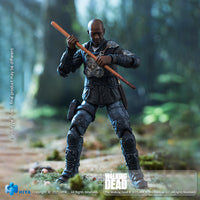 HIYA Exquisite Mini Series 1/18 Scale 4 Inch The Walking Dead Morgan Action Figure