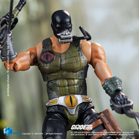 HIYA Exquisite Mini Series 1/18 Scale 4 Inch G.I.Joe Croc Master&Fiona Action Figure