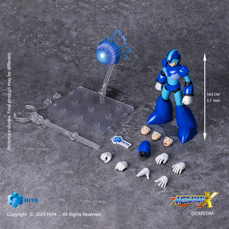 HIYA Exquisite Basic Series  None Scale 5.7 Inch Mega Man X series X Action Figure