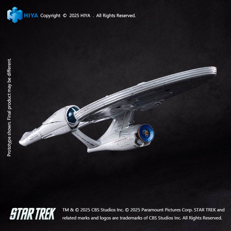 HIYA REPLICAart Series None Scale 15 Inch Star Trek 2009  USS Enterprise NCC-1701 Light Up Starship