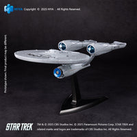 HIYA REPLICAart Series None Scale 15 Inch Star Trek 2009 USS Enterprise NCC-1701 Light Up Starship