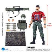 HIYA Exquisite Mini Series 1/18 Scale 4.3 Inch G.I.Joe BAZOOKA Action Figure