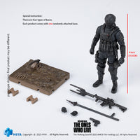 HIYA Exquisite Mini Series 1/18 Scale 4 Inch The Walking Dead The Ones Who Lived CRM Soldier Action Figure