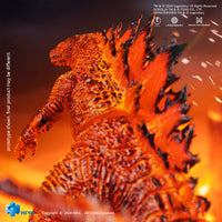 HIYA Exquisite Basic Series None Scale 7 Inch Godzilla King of the Monsters Burning Godzilla Battle Ver. Action Figure