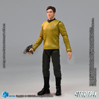 HIYA Exquisite Mini Series 1/18 Scale 4 Inch STAR TREK 2009 Sulu Action Figure