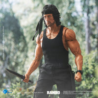 HIYA Exquisite Super Series 1/12 Scale 6.5 Inch FIRST BLOOD Part II Rambo Action Figure
