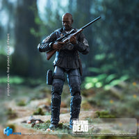 HIYA Exquisite Mini Series 1/18 Scale 4 Inch The Walking Dead Morgan Action Figure