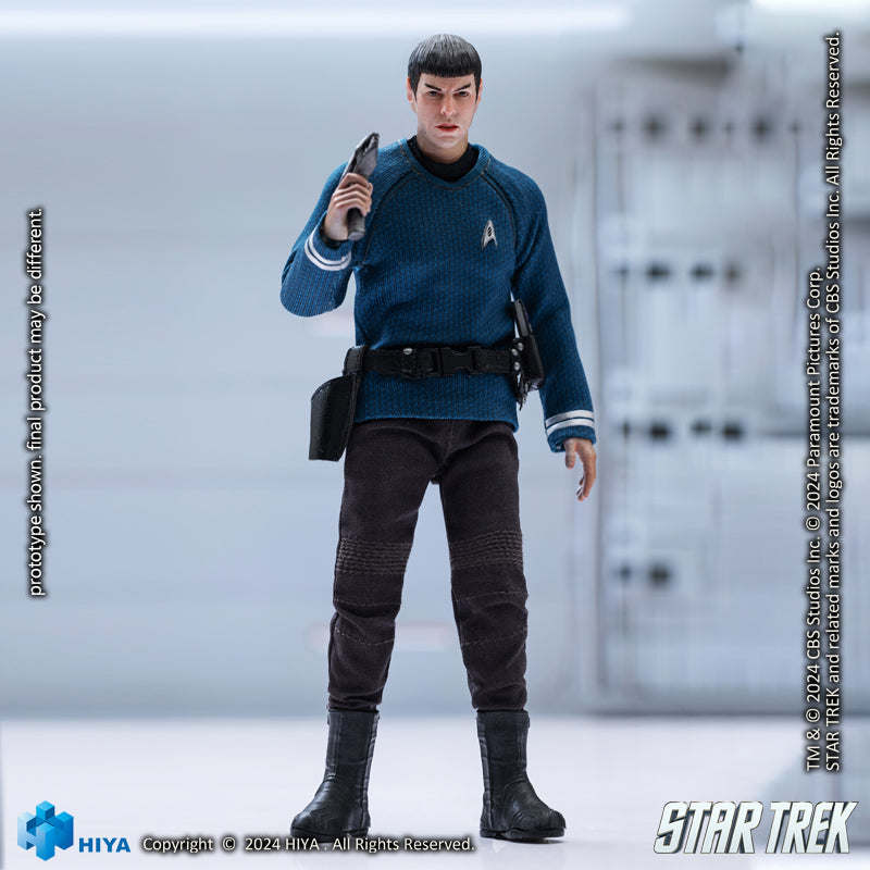 HIYA Exquisite Super Series 1/12 Scale 6 Inch STAR TREK 2009 Spock Action Figure