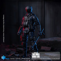 HIYA Exquisite Mini Series 1/18 Scale 4 Inch The Walking Dead The Ones Who Lived CRM Soldier Action Figure