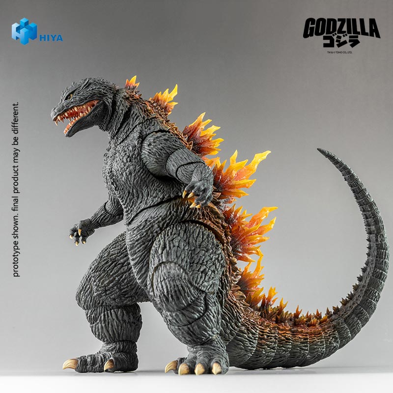 HIYA Exquisite Basic Series  None Scale 7 Inch Godzilla 2000 Heat Ray Godzilla  Action Figure