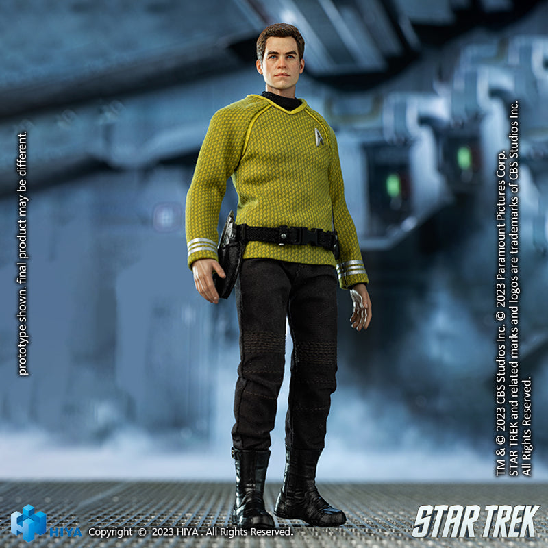 HIYA Exquisite Super Series 1/12 Scale 6 Inch STAR TREK 2009 Kirk Action Figure