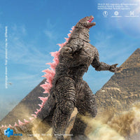 HIYA Exquisite Basic Series None Scale 7 Inch Godzilla x Kong The New Empire Godzilla Heat Ray Godzilla Evolved Ver. Action Figure