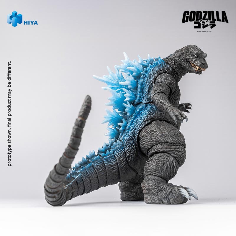 HIYA Exquisite Basic Series  None Scale 7 Inch Godzilla Mothra and King Ghidorah Giant Monsters All-Out Attack (2001) Heat Ray Godzilla Action Figure