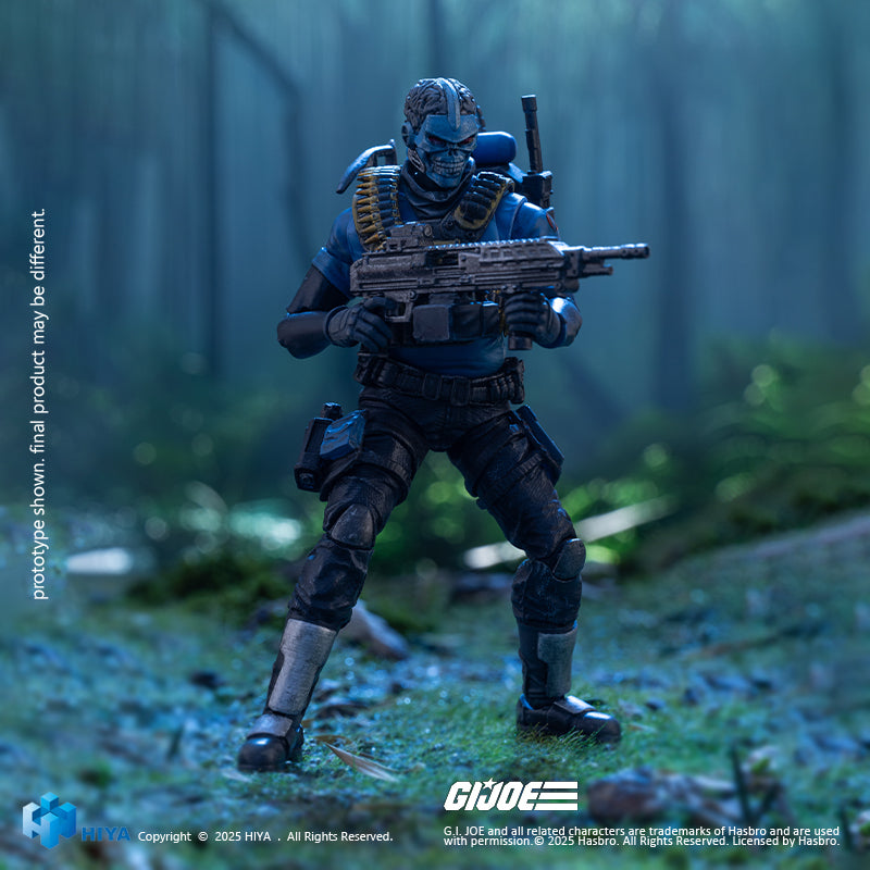 ハイハイ人形。 HIYA Exquisite Mini Series 1/18 Scale 4.1 Inch G.I.Joe Range Viper Act