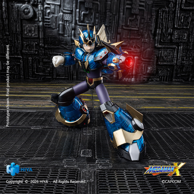 Hi-Ya Toys Mega Man X Ul (Exquisite Basic Series) - tampilan prototipe