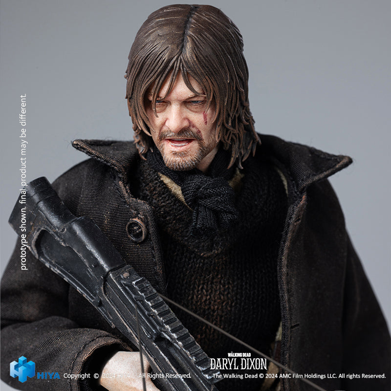 HIYA Exquisite Super 1/12 Scale 6 Inch The Walking Dead Daryl Dixon Daryl Action Figure