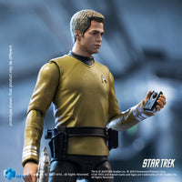 HIYA Exquisite Mini Series 1/18 Scale 4 Inch STAR TREK 2009 Kirk Action Figure