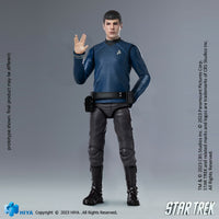 HIYA Exquisite Mini Series 1/18 Scale 4 Inch STAR TREK 2009 Spock Action Figure