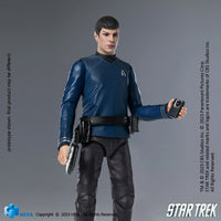 HIYA Exquisite Mini Series 1/18 Scale 4 Inch STAR TREK 2009 Spock Action Figure