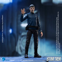 HIYA Exquisite Mini Series 1/18 Scale 4 Inch STAR TREK 2009 Spock Action Figure