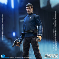 HIYA Exquisite Mini Series 1/18 Scale 4 Inch STAR TREK 2009 Spock Action Figure