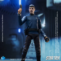 HIYA Exquisite Mini Series 1/18 Scale 4 Inch STAR TREK 2009 Spock Action Figure