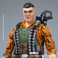 HIYA Exquisite Mini Series 1/18 Scale 4 Inch G.I.Joe Flint Tiger Force Ver. Action Figure