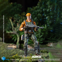 HIYA Exquisite Mini Series 1/18 Scale 4 Inch G.I.Joe Flint Tiger Force Ver. Action Figure