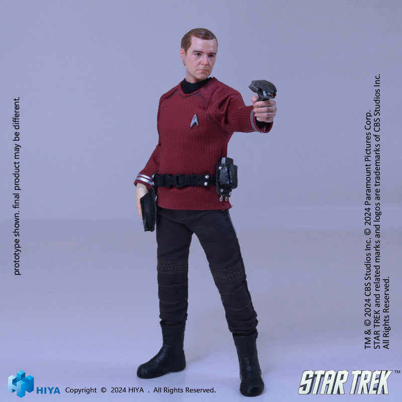 HIYA Exquisite Super Series 1/12 Scale 6 Inch STAR TREK 2009 Scotty Action Figure