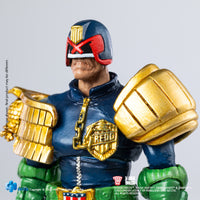 HIYA Exquisite Mini Series 1/18 Scale 4 Inch JUDGE DREDD Gaze Into The Fist of Dredd Action Figure