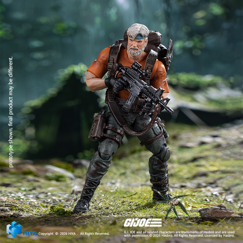 HIYA Exquisite Mini Series 1/18 Scale 4.3 Inch G.I.Joe Outback Tiger F