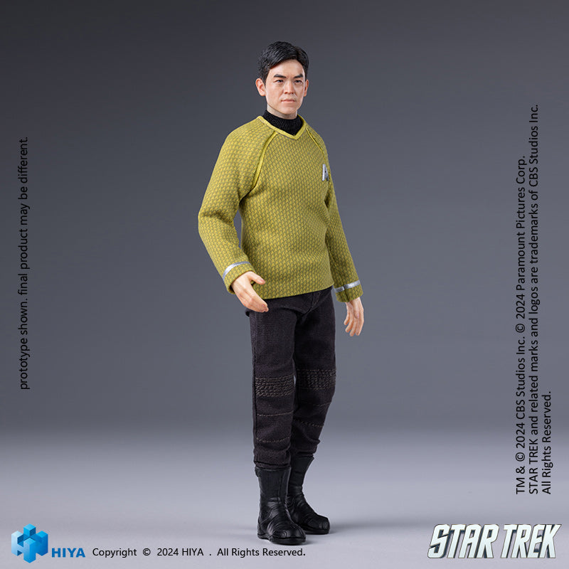 HIYA Exquisite Super Series 1/12 Scale 6 Inch STAR TREK 2009 Sulu Action Figure
