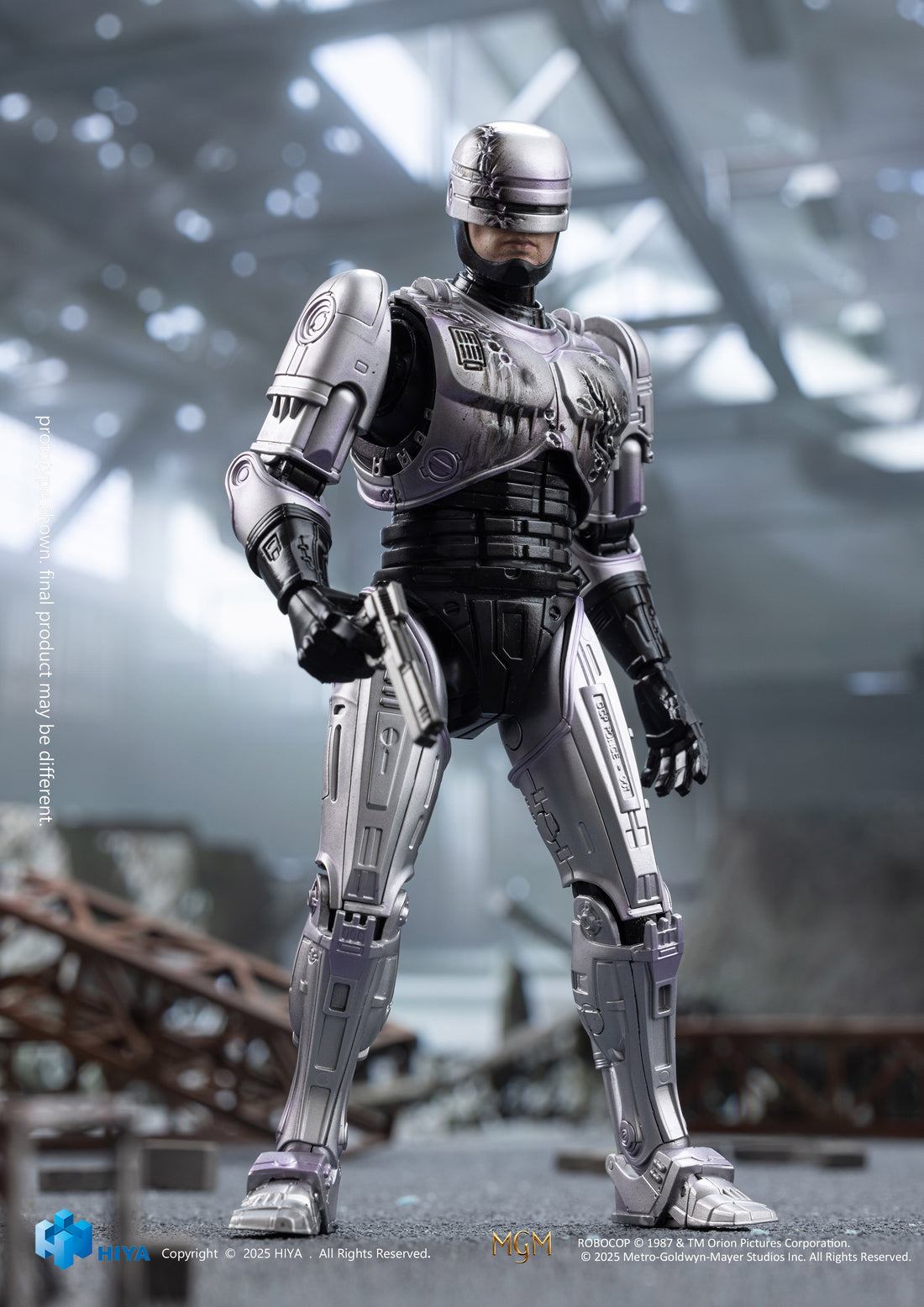 HIYA Exquisite Super Series 1/12 Scale 6.5 Inch ROBOCOP 1 Robocop  Action Figure