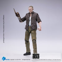 HIYA Exquisite Mini Series 1/18 Scale 4 Inch The Walking Dead Merle Action Figure