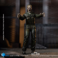 HIYA Exquisite Mini Series 1/18 Scale 4 Inch The Walking Dead Daryl Dixon Dark Eyes Walker Action Figure