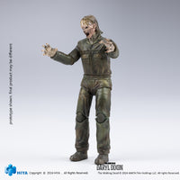 HIYA Exquisite Mini Series 1/18 Scale 4 Inch The Walking Dead Daryl Dixon Dark Eyes Walker Action Figure