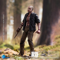HIYA Exquisite Mini Series 1/18 Scale 4 Inch The Walking Dead Merle Walker Version Action Figure
