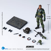 HIYA Exquisite Mini Series 1/18 Scale 4 Inch G.I.Joe Dusty Tiger Force Version Action Figure