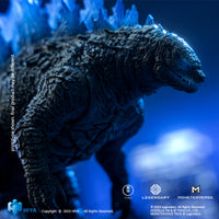 HIYA Exquisite Basic Series  None Scale 7 Inch Godzilla vs Kong Heat Ray Godzilla Translucent Ver. Action Figure