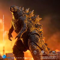 HIYA Exquisite Basic Series None Scale 7 Inch GODZILLA VS KONG Godzilla Action Figure  (Updated Version)