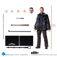 HIYA Exquisite Super 1/12 Scale 6 Inch The Walking Dead Dead City Negan Action Figure