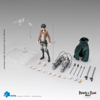 HIYA Exquisite Basic Series 1/12 5.9 Inch Attack on Titan 1-3 Eren Yaeger Action Figure