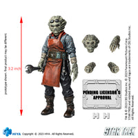 HIYA Exquisite Mini Series 1/18 Scale 3.2 Inch STAR TREK 2009 Keenser Action Figure