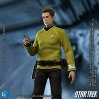 HIYA Exquisite Super Series 1/12 Scale 6 Inch STAR TREK 2009 Kirk Action Figure